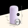imageFellow 12 oz Carter Move Travel Mug  VacuumInsulated Stainless Steel Travel Coffee Mug  Coffee Tumbler with Ceramic Interior and Splash Guard  SiennaLavender Purple