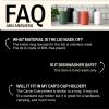 imageFellow 12 oz Carter Wide Travel Mug  Wide Mouth VacuumInsulated Stainless Steel Coffee Mug  Tea and Coffee Tumbler with Ceramic Interior  Matte BlackSlate Gray