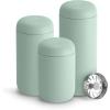 imageFellow 16 oz Carter Move Travel Mug  VacuumInsulated Stainless Steel Travel Coffee Mug  Coffee Tumbler with Ceramic Interior and Splash Guard  Sand DuneMint Chip