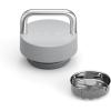 imageFellow 20 oz Carter Carry Vacuum Insulated Tumbler for Water Tea Coffee Smoothies ampamp more  Stainless Steel  Keeps Heat for 12 HoursStays Cold for 24 HoursLeakProof SealSlim WidthSiennaMatte Grey