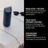 imageFellow 20 oz Carter Carry Vacuum Insulated Tumbler for Water Tea Coffee Smoothies ampamp more  Stainless Steel  Keeps Heat for 12 HoursStays Cold for 24 HoursLeakProof SealSlim WidthSiennaStone Blue
