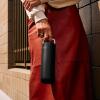 imageFellow 20 oz Carter Carry Vacuum Insulated Tumbler for Water Tea Coffee Smoothies ampamp more  Stainless Steel  Keeps Heat for 12 HoursStays Cold for 24 HoursLeakProof SealSlim WidthSiennaMatte Black