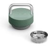imageFellow 20 oz Carter Carry Vacuum Insulated Tumbler for Water Tea Coffee Smoothies ampamp more  Stainless Steel  Keeps Heat for 12 HoursStays Cold for 24 HoursLeakProof SealSlim WidthSiennaSmoke Green