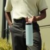 imageFellow 20 oz Carter Carry Vacuum Insulated Tumbler for Water Tea Coffee Smoothies ampamp more  Stainless Steel  Keeps Heat for 12 HoursStays Cold for 24 HoursLeakProof SealSlim WidthSiennaMint Chip