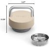 imageFellow 20 oz Carter Carry Vacuum Insulated Tumbler for Water Tea Coffee Smoothies ampamp more  Stainless Steel  Keeps Heat for 12 HoursStays Cold for 24 HoursLeakProof SealSlim WidthSiennaSand Dune