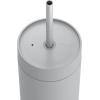 imageFellow 20 oz Carter Cold Water Bottle for Water Iced Tea Coffee Smoothies Iced Coffee ampamp more  Stainless Steel VacuumInsulated Iced Coffee tumbler with Spill Resistant lid and straw  Sand Dunemattegrey