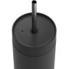 imageFellow 20 oz Carter Cold Water Bottle for Water Iced Tea Coffee Smoothies Iced Coffee ampamp more  Stainless Steel VacuumInsulated Iced Coffee tumbler with Spill Resistant lid and straw  Sand DuneMatte Black