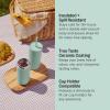 imageFellow 20 oz Carter Cold Water Bottle for Water Iced Tea Coffee Smoothies Iced Coffee ampamp more  Stainless Steel VacuumInsulated Iced Coffee tumbler with Spill Resistant lid and straw  Sand DuneSienna