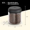 imageFellow Atmos Electric Vacuum Canister ampamp Storage Container  Airtight Coffee ampamp Food Storage Containers  Coffee Containers  Clear Glass 07 LiterClear Glass