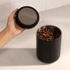 imageFellow Atmos Electric Vacuum Canister ampamp Storage Container  Airtight Coffee ampamp Food Storage Containers  Coffee Containers  Clear Glass 07 LiterMatte Black