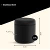 imageFellow Atmos Vacuum Coffee Canister ampamp Food Storage Container  07 Liter Canister holds up to 11 oz of Coffee Beans  Airtight Food Storage Containers  Coffee Containers  07 Liter  Matte BlackMatte Black