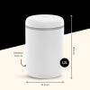 imageFellow Atmos Vacuum Coffee Canister ampamp Food Storage Container  07 Liter Canister holds up to 11 oz of Coffee Beans  Airtight Food Storage Containers  Coffee Containers  07 Liter  Matte BlackMatte White
