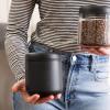 imageFellow Atmos Vacuum Coffee Canister ampamp Food Storage Container  07 Liter Canister holds up to 11 oz of Coffee Beans  Airtight Food Storage Containers  Coffee Containers  07 Liter  Matte BlackMatte Black