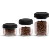 imageFellow Atmos Vacuum Coffee Canister ampamp Food Storage Container  07 Liter Canister holds up to 11 oz of Coffee Beans  Airtight Food Storage Containers  Coffee Containers  07 Liter  Matte BlackClear Glass