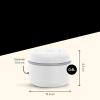 imageFellow Atmos Vacuum Coffee Canister ampamp Food Storage Container  07 Liter Canister holds up to 11 oz of Coffee Beans  Airtight Food Storage Containers  Coffee Containers  07 Liter  Matte BlackMatte White