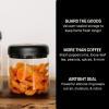 imageFellow Atmos Vacuum Coffee Canister ampamp Food Storage Container Bundle  Airtight Coffee and Food Storage Containers  04 L and 07 L  Clear Glass