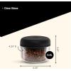 imageFellow Atmos Vacuum Coffee Canister ampamp Food Storage Container Bundle  Airtight Coffee and Food Storage Containers  04 L and 07 L  Clear Glass
