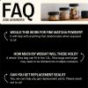 imageFellow Atmos Vacuum Coffee Canister ampamp Food Storage Container Bundle  Airtight Coffee and Food Storage Containers  04 L and 12 L  Clear Glass