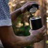 imageFellow Carter Coffee Mug 16 oz For Travel  Wide Mouth VacuumInsulated Stainless Steel Tea and Coffee Tumbler with Ceramic Interior  Matte BlackMatte Black