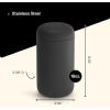 imageFellow Carter Coffee Mug 16 oz For Travel  Wide Mouth VacuumInsulated Stainless Steel Tea and Coffee Tumbler with Ceramic Interior  Matte BlackMatte Black