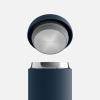 imageFellow Carter Coffee Mug 16 oz For Travel  Wide Mouth VacuumInsulated Stainless Steel Tea and Coffee Tumbler with Ceramic Interior  Matte BlackStone Blue