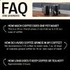 imageFellow Clara Insulated Coffee Maker with Enhanced Filtration System  Portable French Press Stainless Steel  24 oz Carafe  Matte BlackMatte Black