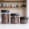 imageFellow Clear Glass Atmos Bundle  Bundle of 3 Clear Glass Atmos Vacuum Canisters in 12 L 07 L  04 L Sizes