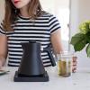 imageFellow Corvo EKG Electric Tea KettleElectric Pour Over Coffee and Tea PotQuick Heating Electric KettlesTemperature Control ampamp BuiltIn Brew TimerMatte White with Maple Handle09 LiterMatte Black