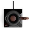 imageFellow Corvo EKG Electric Tea KettleElectric Pour Over Coffee and Tea PotQuick Heating Electric KettlesTemperature Control ampamp BuiltIn Brew TimerMatte White with Maple Handle09 LiterMatte Black with Walnut Handle  Lid Pull