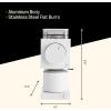 imageFellow Gen 2 Ode Burr Coffee Grinder Electric with 31 Settings for Drip French Press ampamp Cold Brew  Small Footprint Electric Grinder  Matte WhiteMatte White