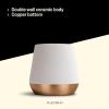 imageFellow Joey Double Wall Ceramic Coffee Mug  Refined and Sophisticated Matte White Single 8 oz CupMatte White