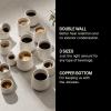 imageFellow Joey Double Wall Ceramic Coffee Mug  Refined and Sophisticated Matte White Single 8 oz CupMatte White