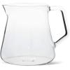 imageFellow Mighty Small Glass Carafe  Manual Pour Over Coffee Beaker and Tea Steeper Borosilicate Glass Decanter 169 oz Clear ContainerClear