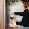 imageFellow Mighty Small Glass Carafe  Manual Pour Over Coffee Beaker and Tea Steeper Borosilicate Glass Decanter 169 oz Clear ContainerClear