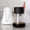 imageFellow Mighty Small Glass Carafe  Manual Pour Over Coffee Beaker and Tea Steeper Borosilicate Glass Decanter 169 oz Clear ContainerClear