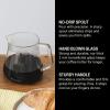 imageFellow Mighty Small Glass Carafe  Manual Pour Over Coffee Beaker and Tea Steeper Borosilicate Glass Decanter 169 oz Clear ContainerClear