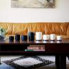 imageFellow Monty Milk Art Cups  Double Wall Ceramic Latte Mug Matte Black with Graphite Base 11 oz CupMatte Black