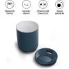 imageFellow Rocky Lowball Tumbler Set of 2  Insulated Stainless Steel Cocktail Tumblers with Ceramic Interior and Swivel Pebble Lid  10 oz Stone BlueStone Blue  Pack of 2