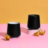 imageFellow Ruby Wine Tumbler Set of 2  Insulated Stainless Steel Wine and Cocktail Tumblers with Ceramic Interior and Swivel Pebble Lid  12 oz Mint ChipMatte Black