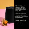 imageFellow Ruby Wine Tumbler Set of 2  Insulated Stainless Steel Wine and Cocktail Tumblers with Ceramic Interior and Swivel Pebble Lid  12 oz Mint ChipMatte Black