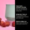 imageFellow Ruby Wine Tumbler Set of 2  Insulated Stainless Steel Wine and Cocktail Tumblers with Ceramic Interior and Swivel Pebble Lid  12 oz Mint ChipMint Chip