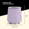 imageFellow Ruby Wine Tumbler Set of 2  Insulated Stainless Steel Wine and Cocktail Tumblers with Ceramic Interior and Swivel Pebble Lid  12 oz Mint ChipPeri Twinkle