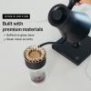 imageFellow Stagg EKG Pro Electric Gooseneck Kettle  PourOver Coffee and Tea Pot Stainless Steel Quick Heating Desert Rose with Maple Wood Handle 09 LiterMatte Black