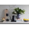 imageFellow Stagg EKG Pro Electric Gooseneck Kettle  PourOver Coffee and Tea Pot Stainless Steel Quick Heating Desert Rose with Maple Wood Handle 09 LiterMatte Black