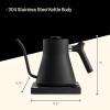 imageFellow Stagg EKG Pro Electric Gooseneck Kettle  PourOver Coffee and Tea Pot Stainless Steel Quick Heating Desert Rose with Maple Wood Handle 09 LiterMatte Black