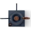imageFellow Stagg EKG Pro Electric Gooseneck Kettle  PourOver Coffee and Tea Pot Stainless Steel Quick Heating Desert Rose with Maple Wood Handle 09 LiterStone Blue with Walnut Handle