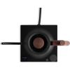 imageFellow Stagg EKG Pro Electric Gooseneck Kettle  PourOver Coffee and Tea Quick Heating Precise Temperature Control Scheduling Builtin Brew Timer Smoke Green with Maple Wood Handle 09 LiterMatte Black with Walnut Handle  Lid Pull