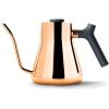 imageFellow Stagg Stovetop PourOver Coffee and Tea Kettle  Gooseneck Teapot with Precision Pour Spout BuiltIn Thermometer Matte White 1 LiterCopper