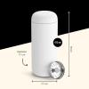 imageFellow 16 oz Carter Move Travel Mug  VacuumInsulated Stainless Steel Travel Coffee Mug  Coffee Tumbler with Ceramic Interior and Splash Guard  Cargo GreenMatte White