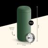 imageFellow 16 oz Carter Move Travel Mug  VacuumInsulated Stainless Steel Travel Coffee Mug  Coffee Tumbler with Ceramic Interior and Splash Guard  Cargo GreenCargo Green